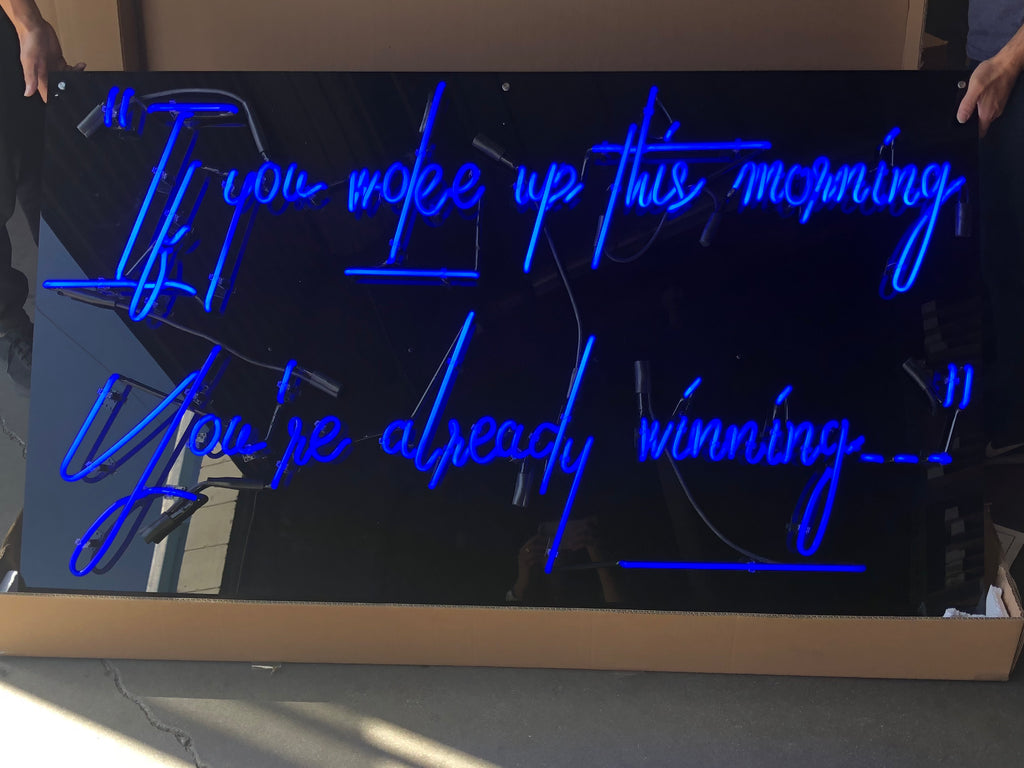 If you woke up this morning...