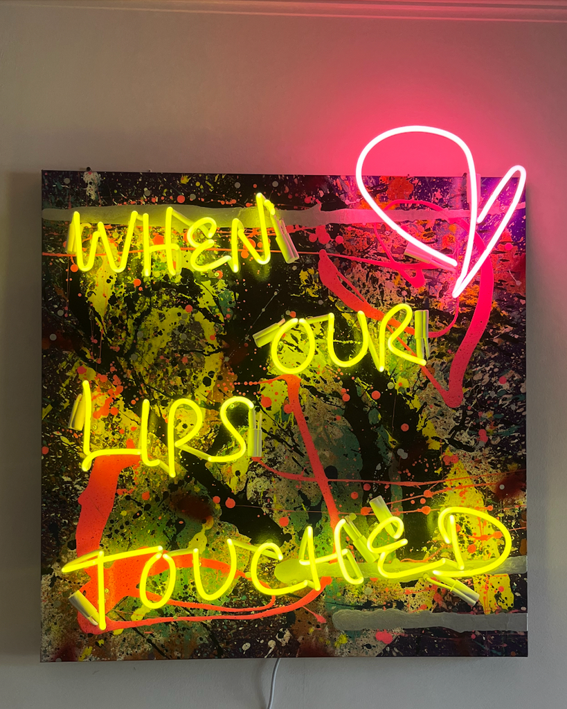 WHEN OUR LIPS TOUCHED, 2024