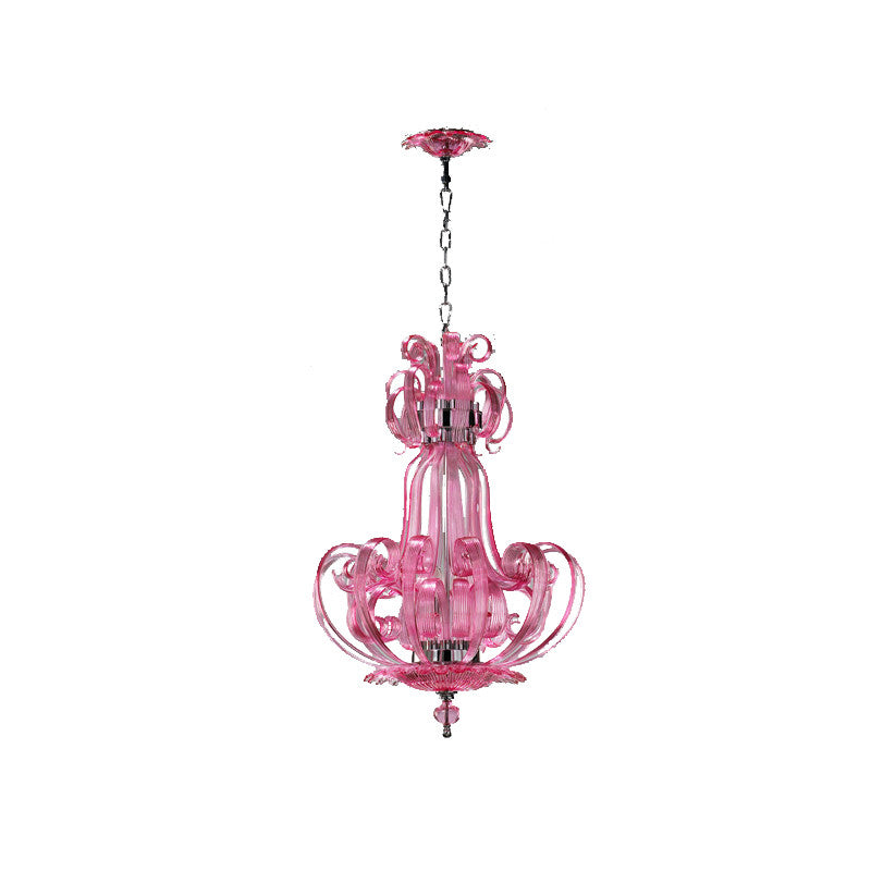 Pink Florence Chandelier