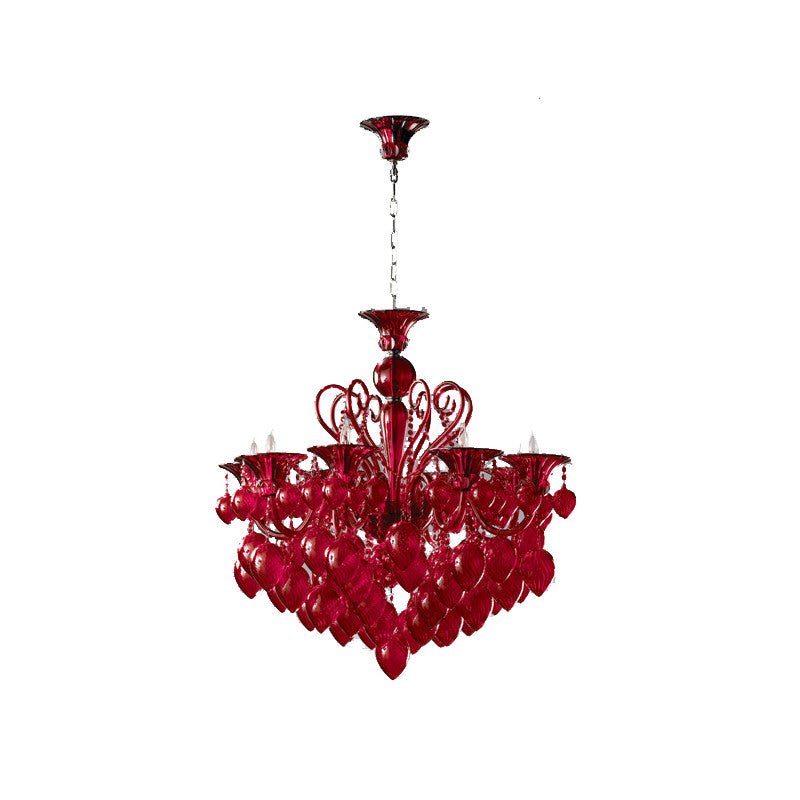 Red Chianti Chandelier