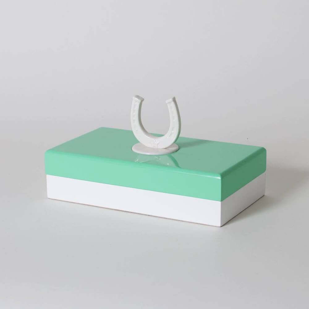 Horseshoe Lacquer Jewelry Box