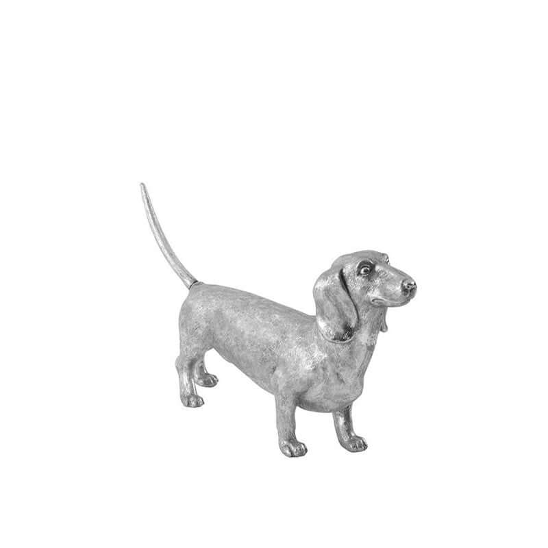 Dachshund Dog Silver Leaf