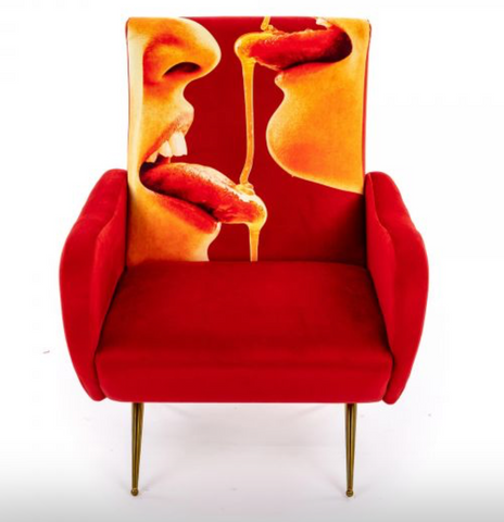 Seletti Lipsticks Padded Chair