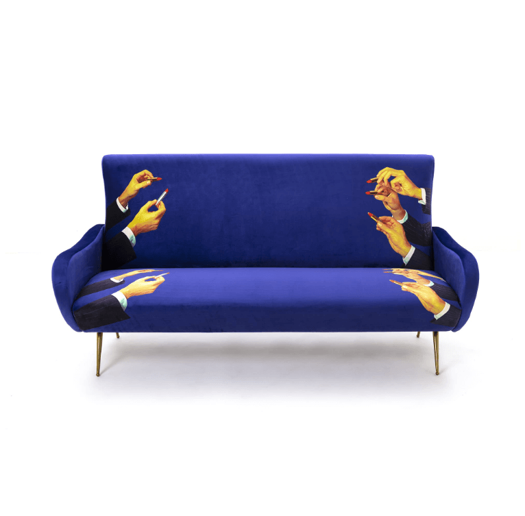 Seletti Lipstick Sofa