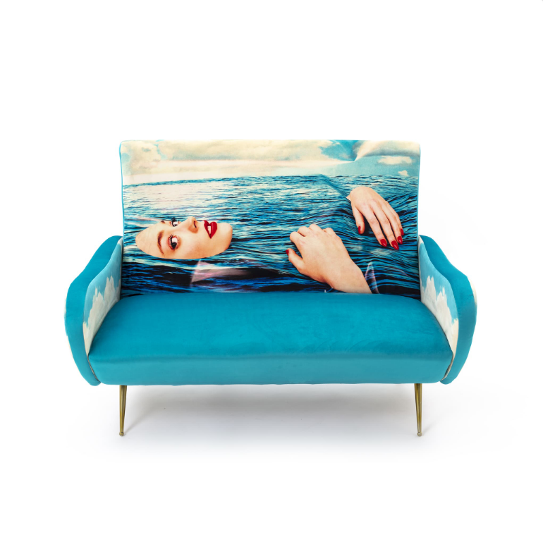 Seletti Sea Girl Two Seater Sofa
