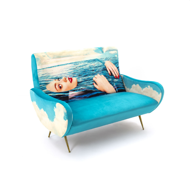 Seletti Sea Girl Two Seater Sofa