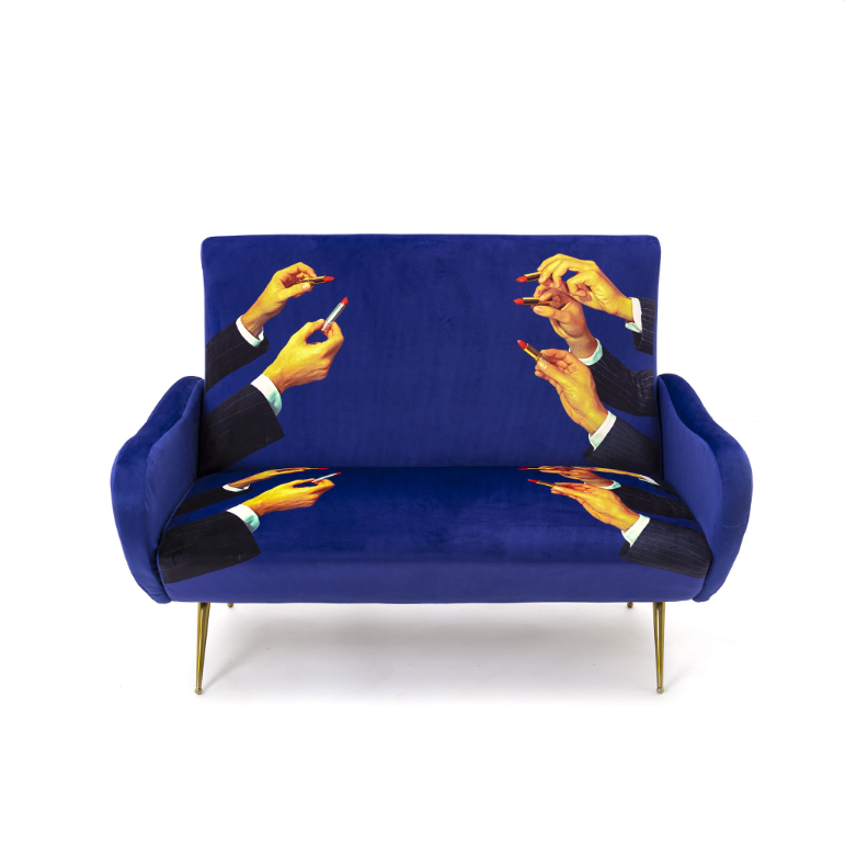 Seletti Lipsticks Two Seater Sofa