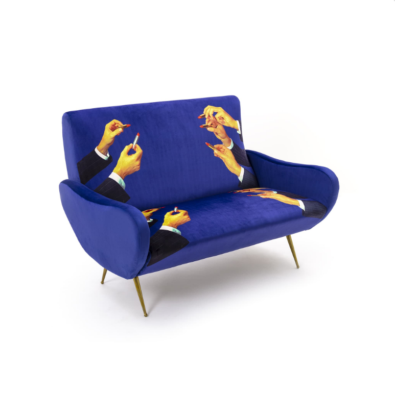 Seletti Lipsticks Two Seater Sofa
