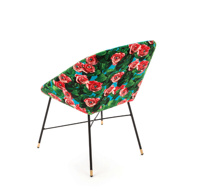 Seletti Roses Padded Chair