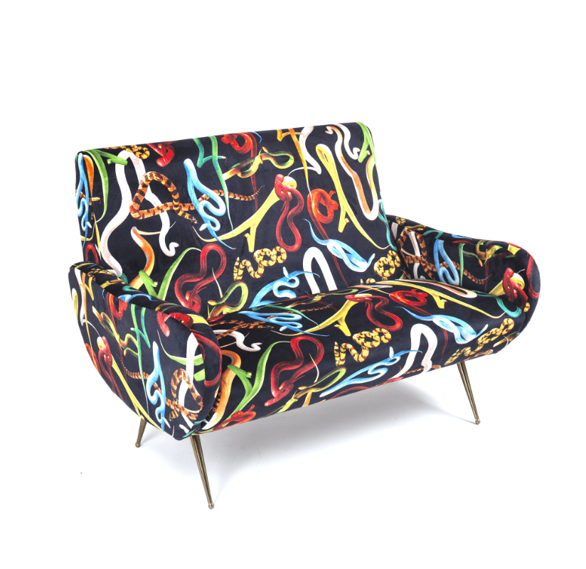 Seletti Snakes Two Seater Sofa