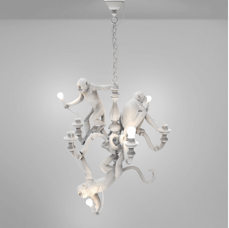 Monkey Chandelier