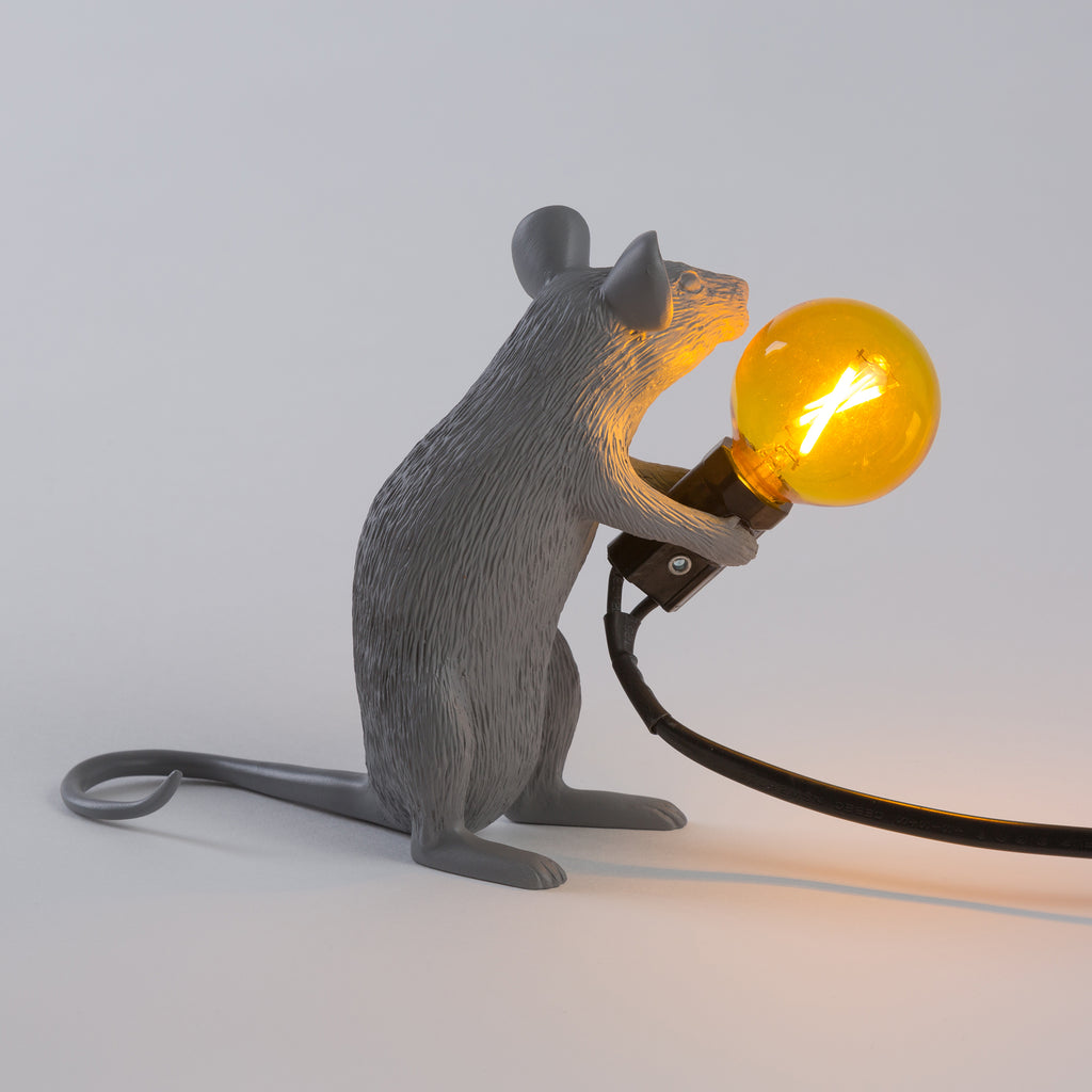 Grey Mouse Lamp Mac