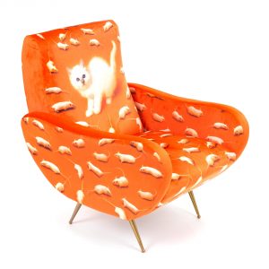Seletti Toiletpaper Kitten Armchair
