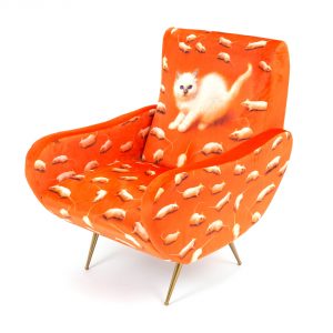 Seletti Toiletpaper Kitten Armchair