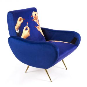 Seletti Toiletpaper Lipsticks Armchair