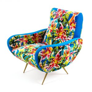 Seletti Toiletpaper Holy Flowers Armchair