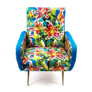 Seletti Toiletpaper Holy Flowers Armchair