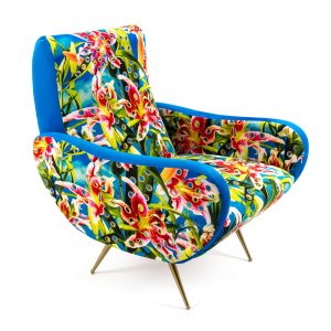 Seletti Toiletpaper Holy Flowers Armchair