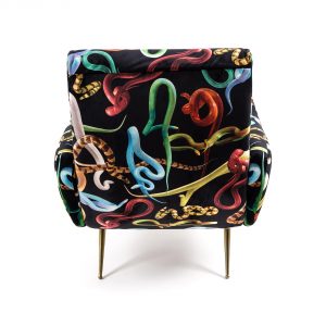 Seletti Toiletpaper Snakes Armchair