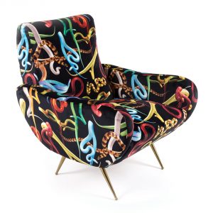 Seletti Toiletpaper Snakes Armchair