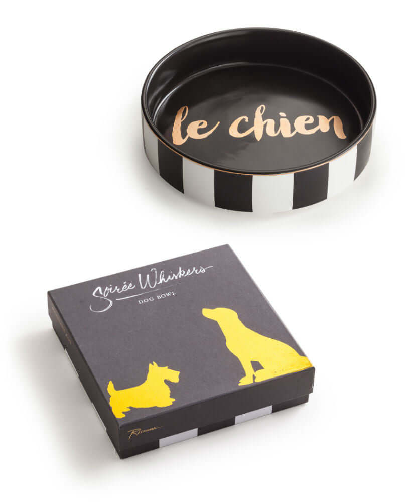 Soiree Whiskers Dog Bowl