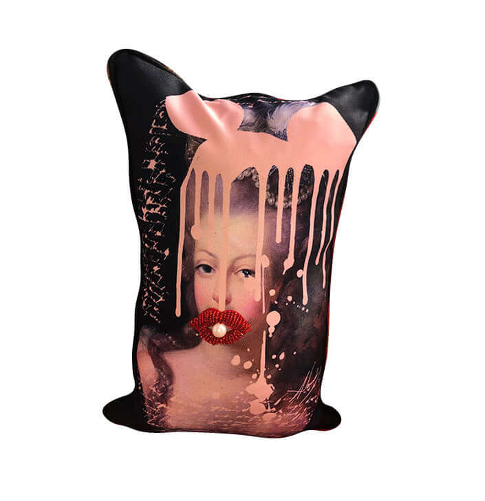 Antoinette Lips Pillow