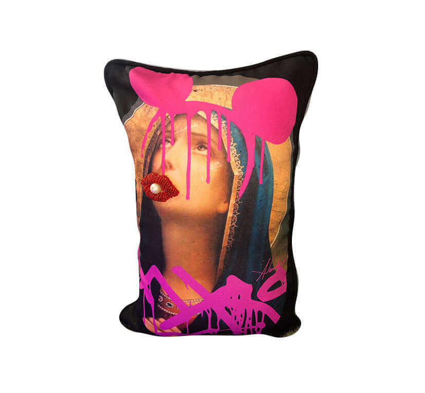 Madonna Lips Pillow
