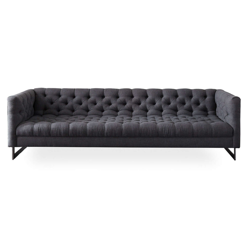 BAXTER DEEP GRAND SOFA IN OXFORD CHARCOAL