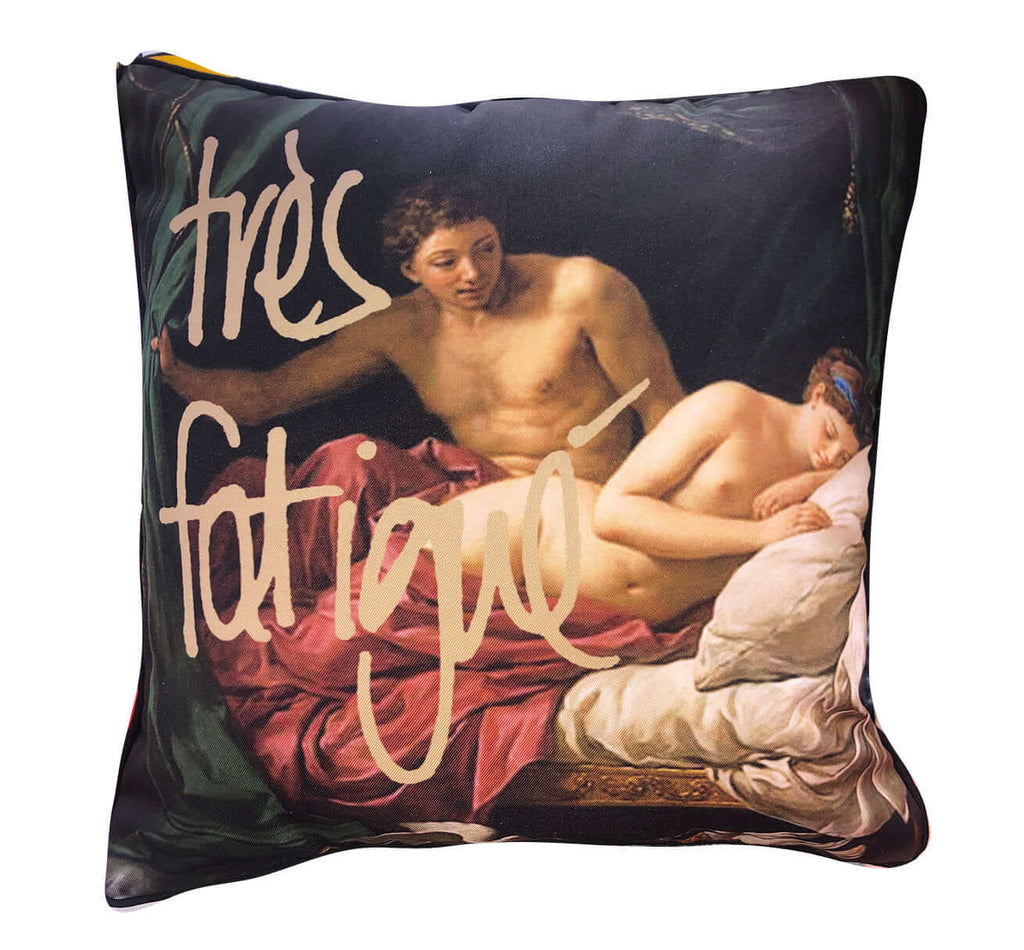 Très Fatigue Pillow
