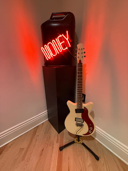 “Money” – One-of-One Neon Sculpture | Conceptual Illuminated Art