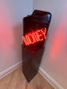 “Money” – One-of-One Neon Sculpture | Conceptual Illuminated Art