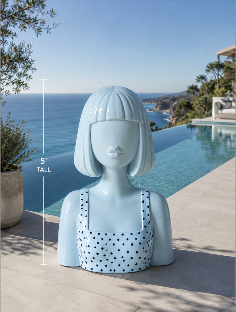 Saint-Tropez Muse Sculpture