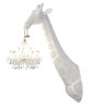 Giraffe in Love Wall Lamp