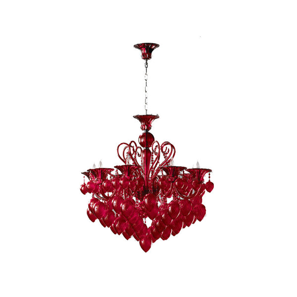 Red Chianti Chandelier