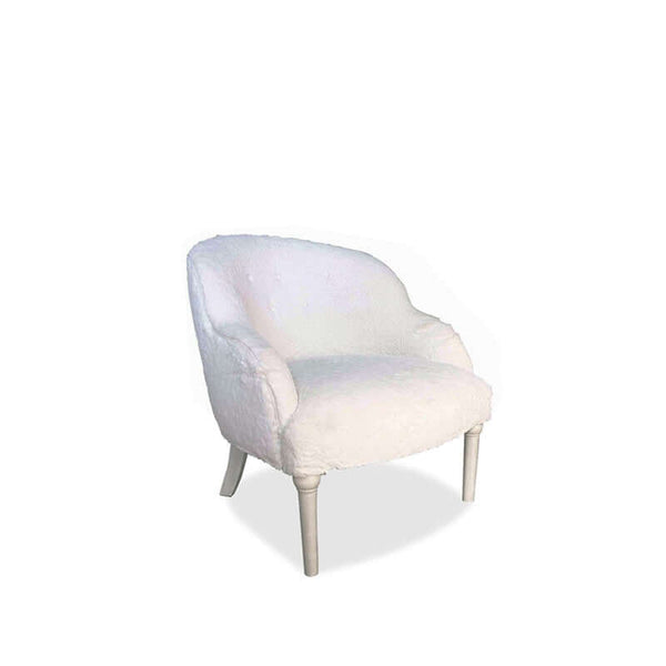 COTTON CANDY  FUR CHAIR