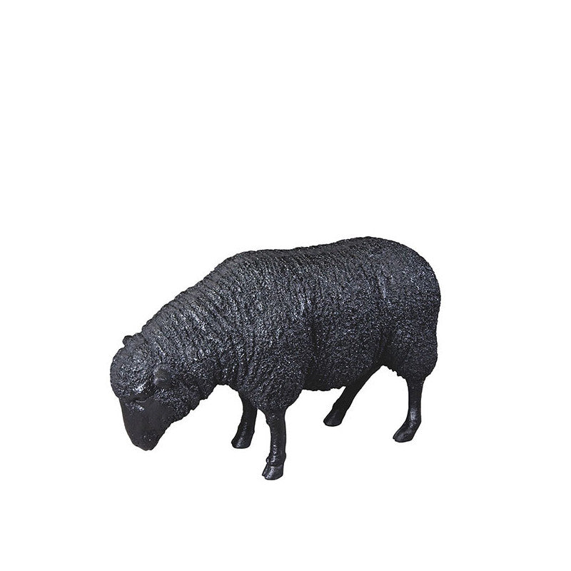 Sheep Sculpture Black