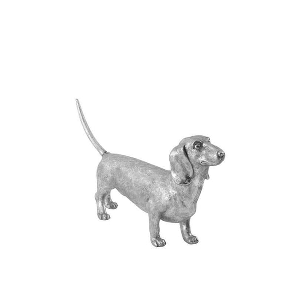 Dachshund Dog Silver Leaf