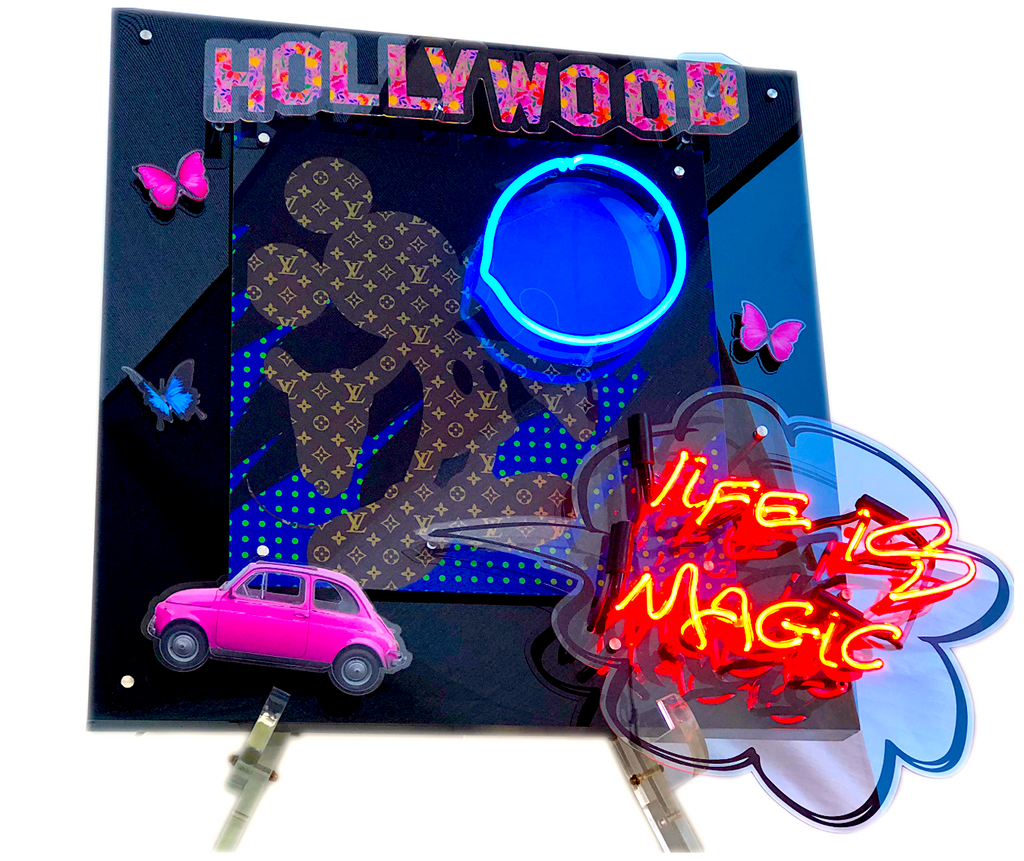 Hollywood Dreams (Limited Edition 1 of 1) - Blue
