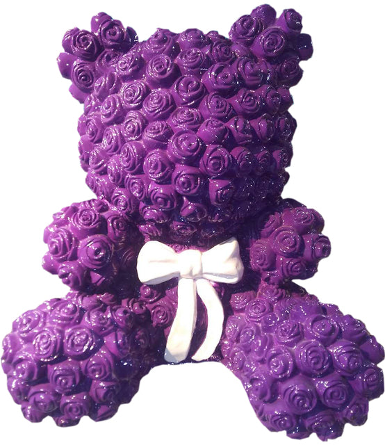 Purple Flower Bear, 2020