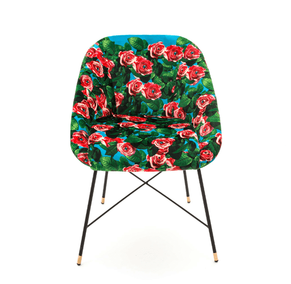 Seletti Roses Padded Chair