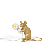 Gold Mouse Lamp Mac