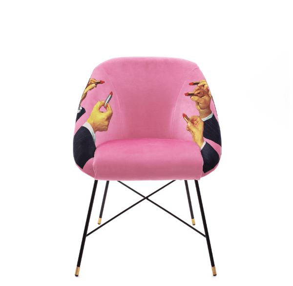 Seletti Lipsticks Padded Chair