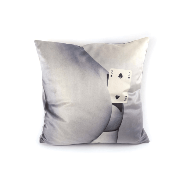 Seletti Two of Spades Cushion