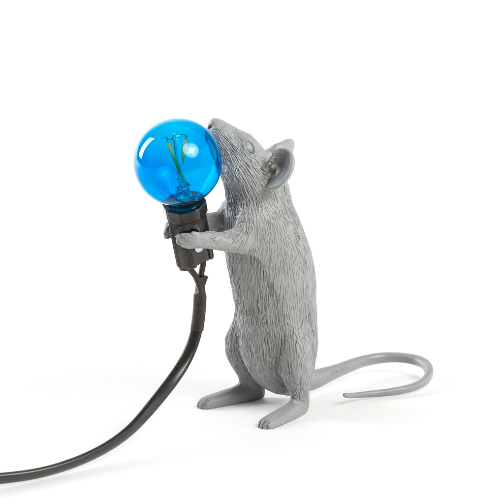 Grey Mouse Lamp Step