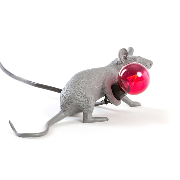 Grey Mouse Lamp Lop