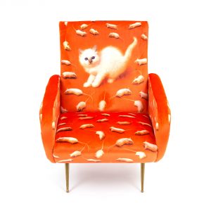 Seletti Toiletpaper Kitten Armchair