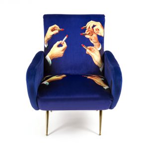 Seletti Toiletpaper Lipsticks Armchair
