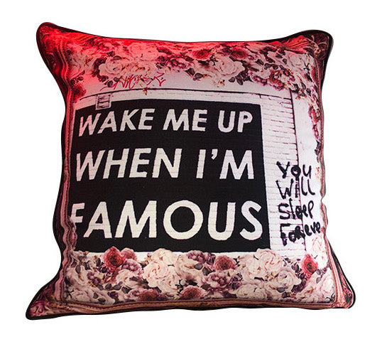 Wake Me Up When I'm Famous Pillow