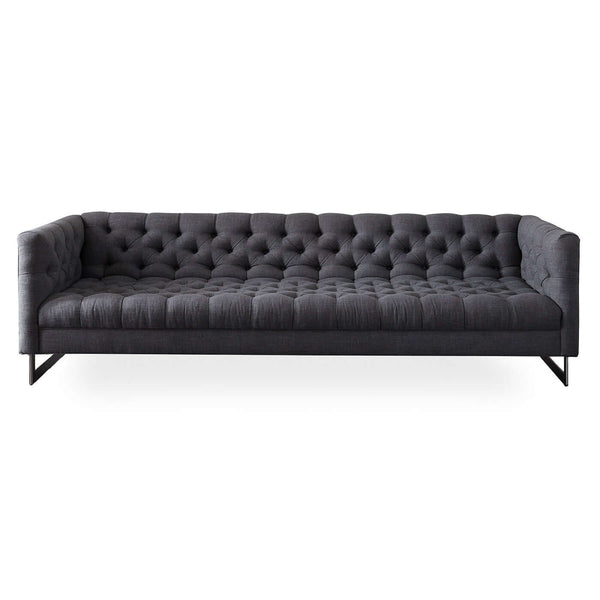 BAXTER DEEP GRAND SOFA IN OXFORD CHARCOAL