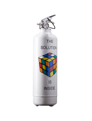 London Gold Fire Extinguisher
